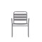 Flash Furniture Commercial Silver Restaurant Stack Chair with Arms TLH-018C-GG - alternate 10